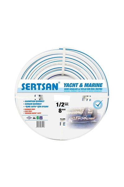 NEZADE STORE Sertsan 1/2 Ultra Marine Hose 25 Meters