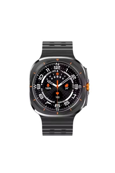 zyteq W7 Smartwatch, 1.43" AMOLED, BT 5.4, GPS, HR/O2/BP, SOS, Wireless Charging, Black