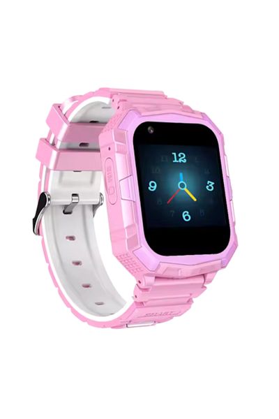 zyteq Maxtop Kids 4G Smartwatch, Video Call, GPS, SOS, IP67, Face Unlock, 4 Days, Pink