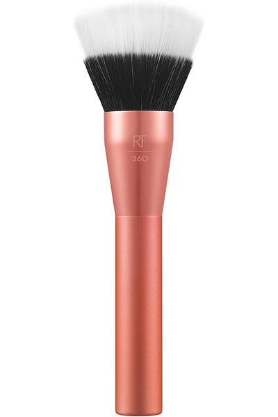 Real Techniques Extra Big Stippling Brush - Large Makeup Brush For Liquid Foundation, BB Cream