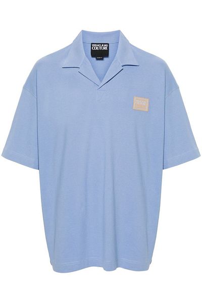 VERSACE JEANS COUTURE Tricou polo Versace Jeans Couture Label