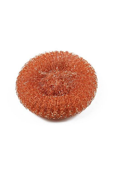 Homemate Home Mate Copper Mesh Scourer 1 Pc – 8cm x 3cm Durable Rust-Free Cleaning Pad