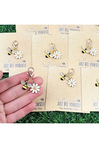 Motivart "Sadece Kendin Ol" Arı Anahtarlık