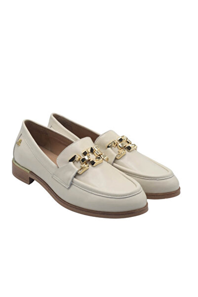 Venüs Kadın Günlük Deri Ayakkabı Bej 2455212Y