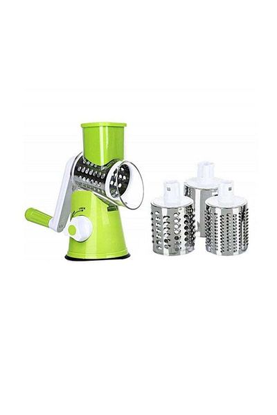 Generic 4-Piece Vegetable Slicer Green
