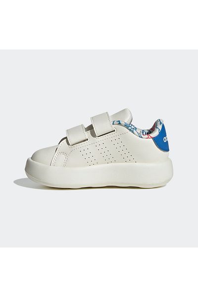adidas Children's White Advantage Dino Cf I Casual Shoes Jp6163