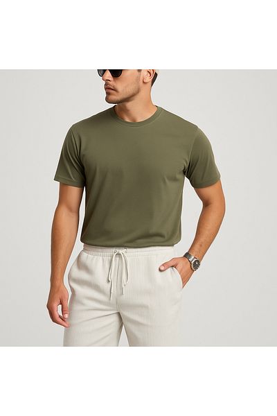 LACİVERTMEN Lacivertmen 8076 Ai̇rcord New Definition of Lightness and Elegance Regular Fit Shorts