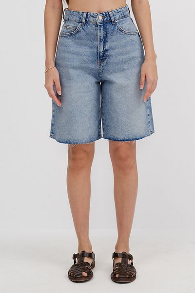 Addax Bermuda Denim Shorts Ş8066-Pnp