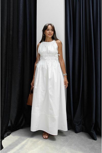 Havoş White Side Lace Dress