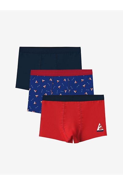 LC Waikiki Boxeri pentru băiat cu imprimeu nou sezon 3 piese - S5FO78Z4