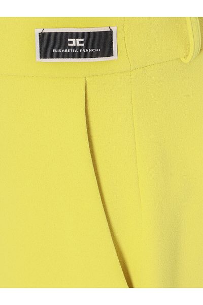 Elisabetta Franchi Yellow trausers