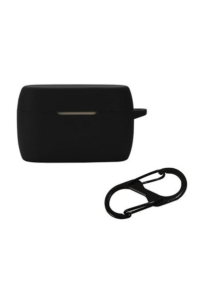 THD Protective case for Jabra Elite 5 stereo bluetooth headphones, black, with hook
