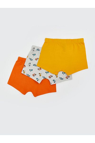 LC Waikiki New Season Printed Boys Boxer 3-Piece - S5Hn37Z1