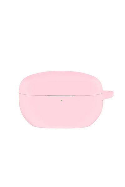 THD THD silicone case for Sony WF-1000XM5 wireless headphones, carabiner included, pink color