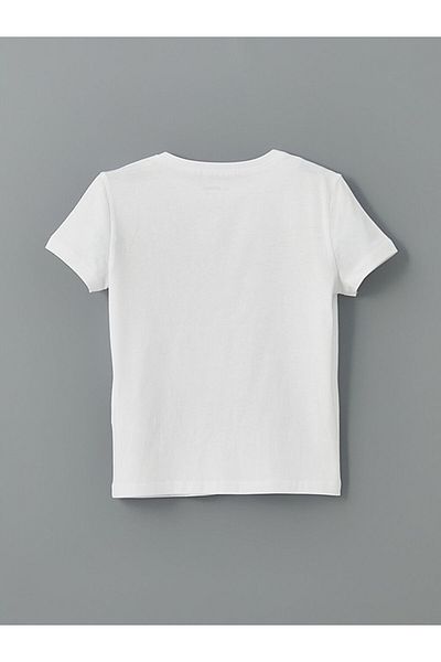 LC Waikiki Tricou pentru fete de bază cu gât crew de sezon nou - S5CD20Z4