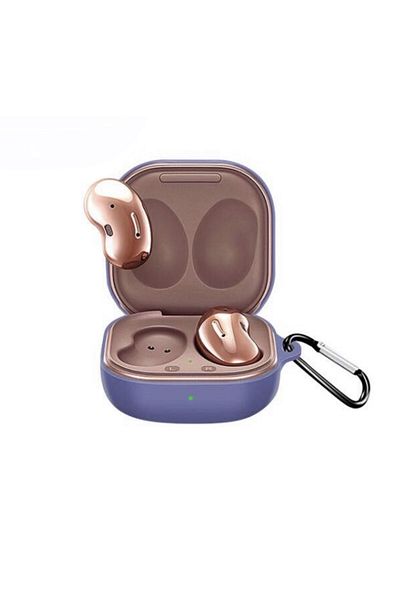 THD Samsung Galaxy Buds Pro/Galaxy Buds Live Headphones Protective Case, Lavender Purple Color