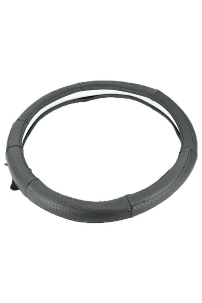 ideal STORE Kožený potah volantu IdealSTORE s otvory, velikost M, černá barva...