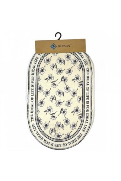 Blusmart Bath Mat, Flower, 50 x 80 cm