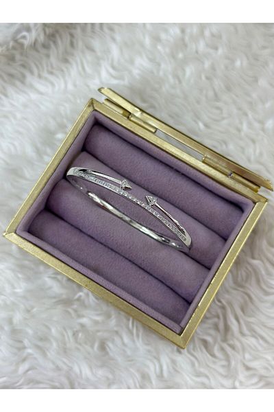 BY YASİN TOPÇU Arrow Scout Zircon Stone Vip Bracelet