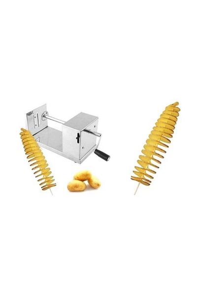 Generic Twisted Vegetable Cutter Silver