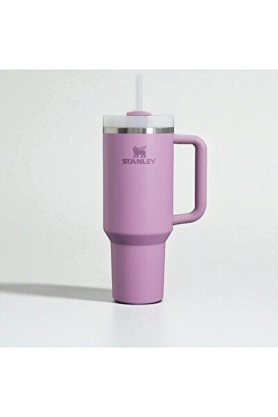 Zuccara Maison The Quencher H2.0 Tumbler – 40 oz (1.18 L) – Mor / Lavanta – Pipetli, Taşıma Saplı