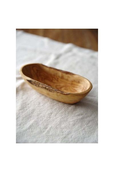 adhoreca Olive Wood Bowl, 205 x 95 x 50 mm