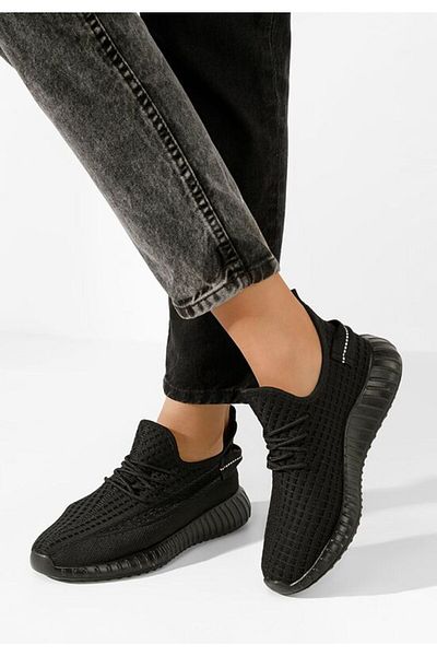 B T Shoes Armelia women's black sports shoes