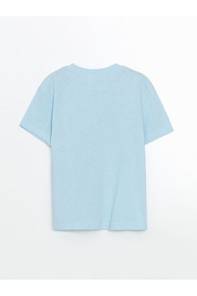 LC Waikiki Crew Neck Printed Boy's T-Shirt