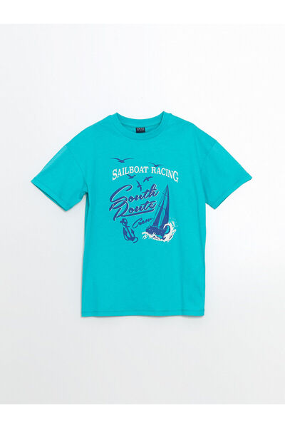 LC Waikiki Момчешка тениска с кръгло деколте