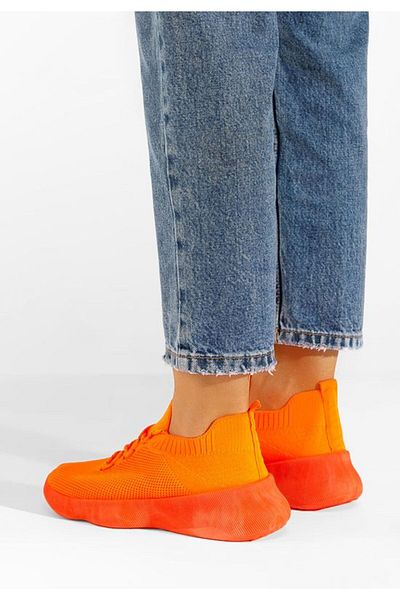 B T Shoes Marotti women's orange sports shoes