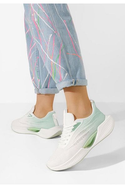 B T Shoes Women's Korelea green sneakers