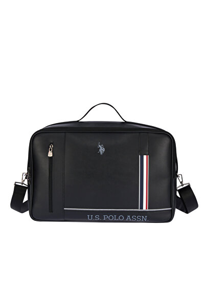 U.S. Polo Assn. US Polo Assn 25025 Seyahat Valizi Spor Çantası El Ve Omuz Çantası El Valizi SİYAH