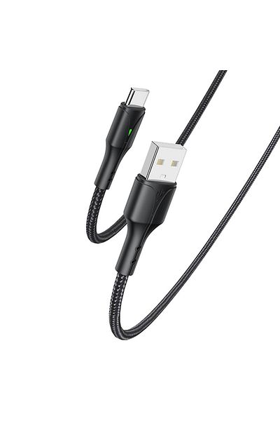 Yesido Cablu de date Type-C 2.4A, 480Mbps, 1.2m, Yesido (CA97), Negru