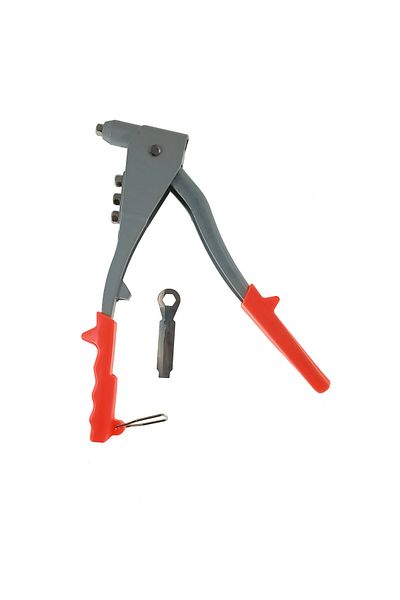 OEM Professional pop rivet stapler pliers, 10139, 4 interchangeable heads, insulated handles
