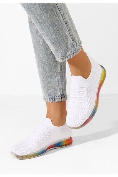 B T Shoes Women's white Vadia sports shoes