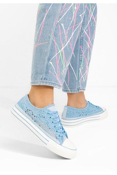 B T Shoes Tenis pentru femei Mylanca albastră