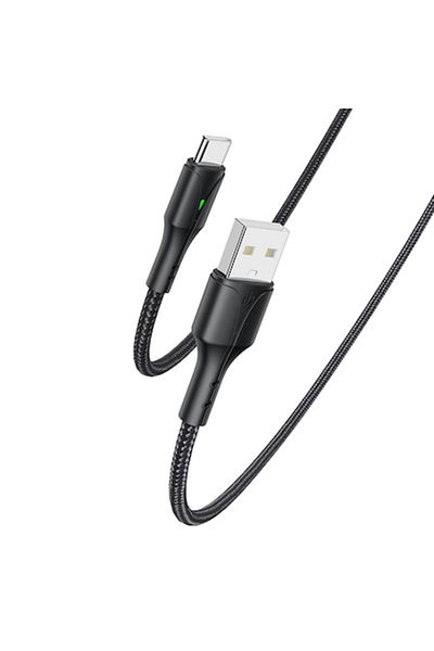 Yesido Cablu de date Type-C 2.4A, 480Mbps, 1.2m, Yesido (CA97), Negru