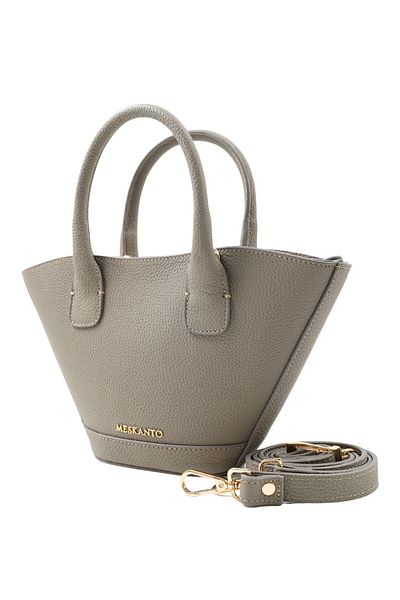 Meskanto Bouquet Genuine Leather Hand and Shoulder Bag with Strap