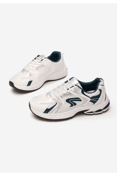 B T Shoes Teniși damă Claria albi