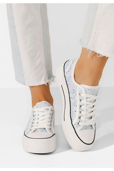 B T Shoes Tenisi dama Amaid albastri