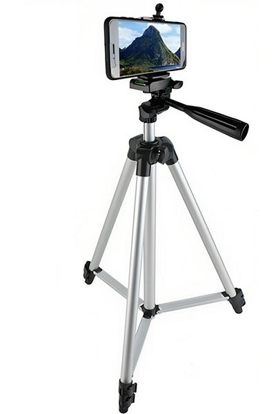 ideal STORE idealSTORE Multifunctional 4 in 1 Telescopic Tripod, For Phone, Camera, Includes Remote Control
