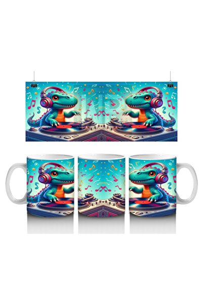 Luluyen كوب دي جي ديناصور وحفلة مليئة بالموسيقى للأطفال يحبون الحليب