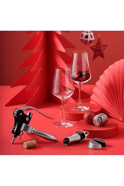 Jumbo Wineart Boxed Corkscrew Set 500.01.22.1223