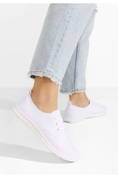 B T Shoes Pantofi sport dama Armina albi