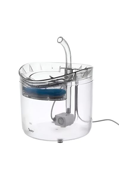 ideal STORE Adapator si Fanatana pentru Animale 2in1 IdealStore, Dimensiune 16,5 x 22 cm, Capacitate 2l, Filtru