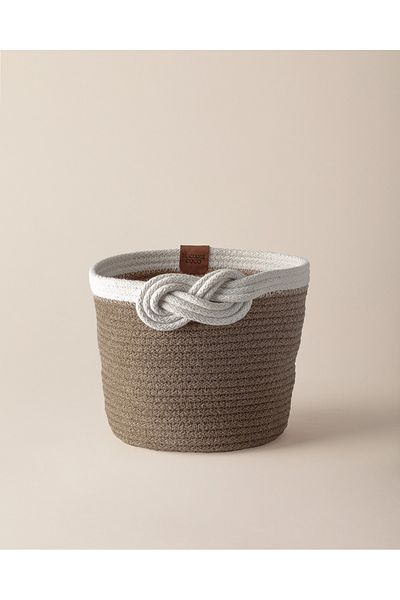Madame Coco Fauvay Basket - White/Natural