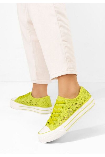 B T Shoes Teniși verzi pentru femei Mylanca