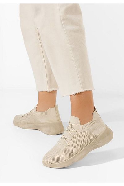 B T Shoes Marotti women's beige sports shoes