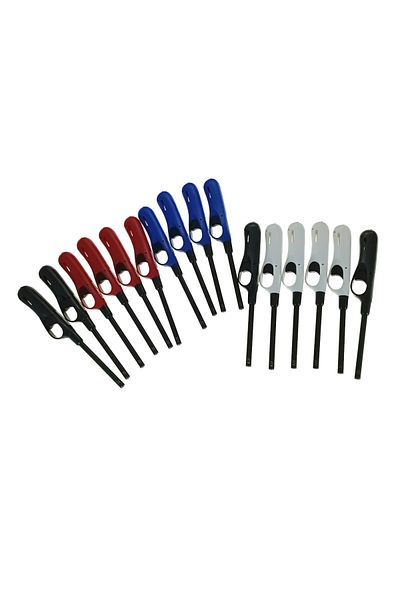 OEM Set de 16 brichete cu gaz, BRB00047, reîncărcabile, pentru aprinderea focului, multicolore