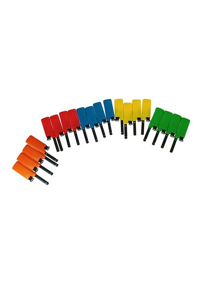 OEM Set de 20 de brichete cu gaz, BRC00026, reîncărcabile, pentru aprinderea focului, multicolore